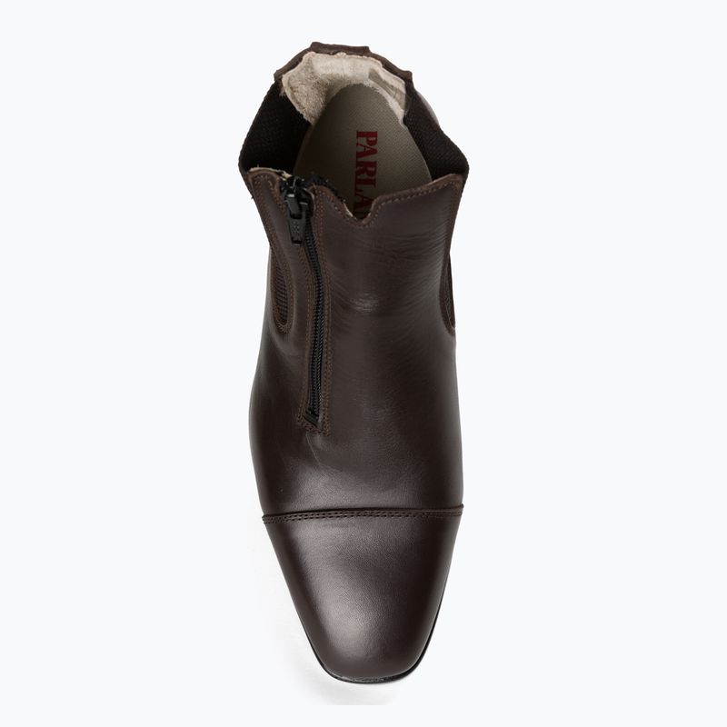 Parlanti Botine Z1/L piele de vițel maro ZLBR361 6
