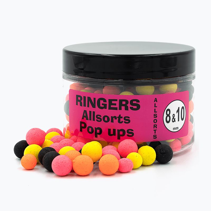 Ringers Allsorts Popup Boilies Popup Boilies Moluște 100 g colorat PRNG42