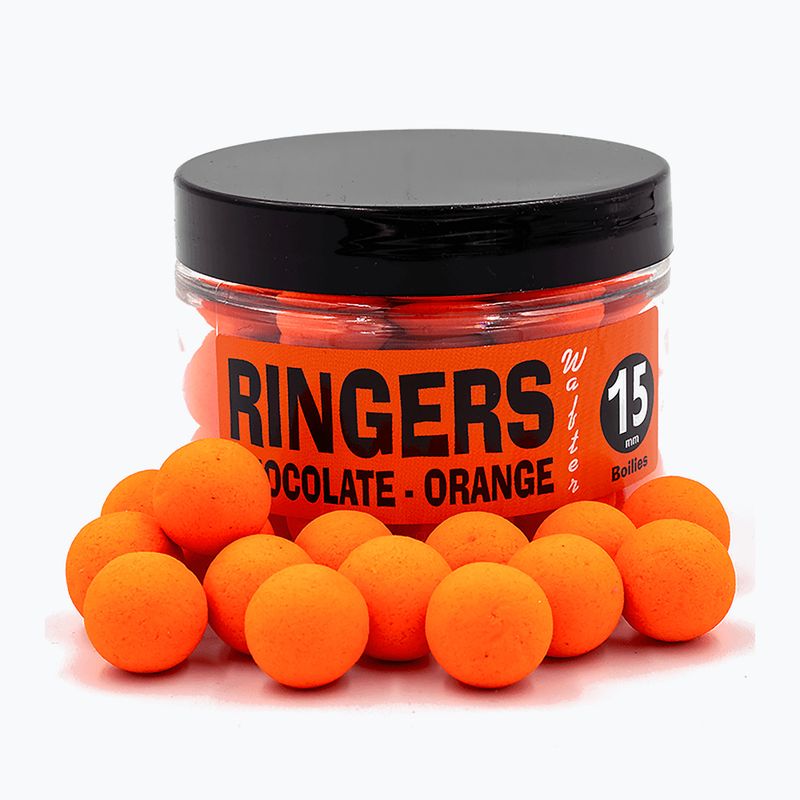 Ringers Wafters Wafters Biluțe proteice de ciocolată XL 150 ml portocaliu PRNG90