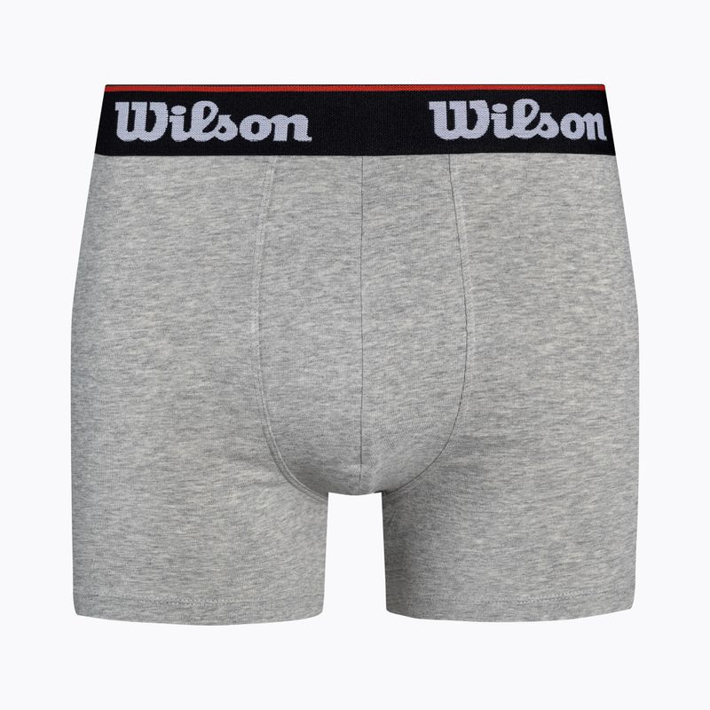 Boxeri pentru bărbați 2-Pack Wilson negru, gri W875H-270M 3