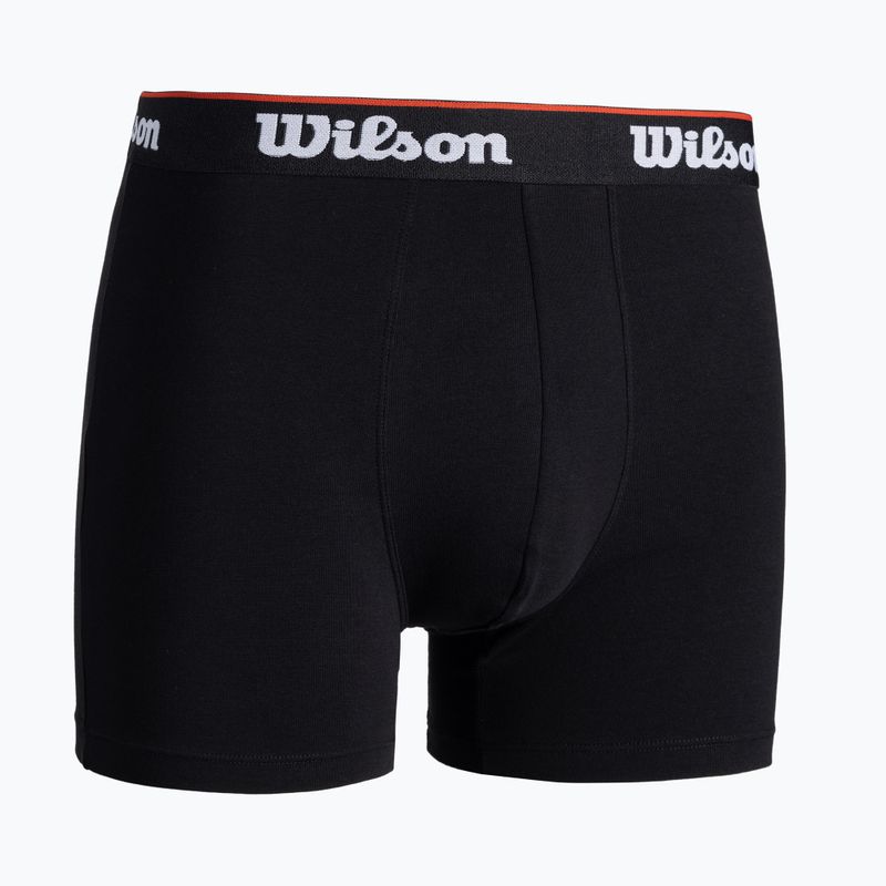 Boxeri pentru bărbați 2-Pack Wilson negru, gri W875H-270M 6