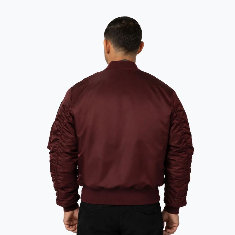 Geacă pentru bărbați Pitbull Ma 1 Verano Bomber black 2