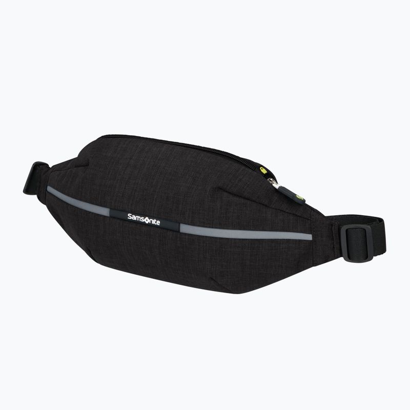 Samsonite rinichi punga de rinichi Waistbag oțel negru 2