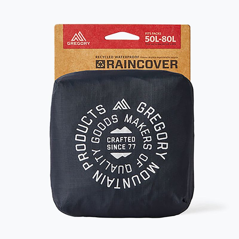 Gregory Raincover 50L-80L rucsac de acoperire negru 141347
