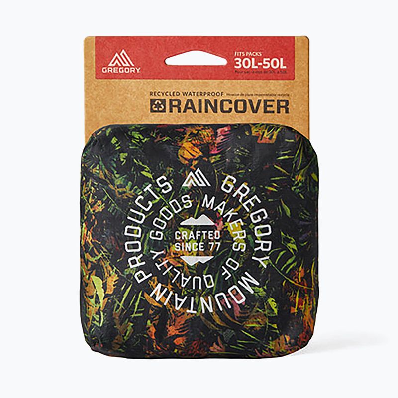 Husă pentru rucsac Gregory Raincover 30L-50L Tropical Forest 141348 4