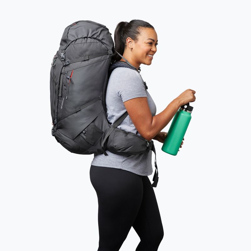 Rucsac de trekking pentru femei Gregory Deva 80 l Pro lava grey 3