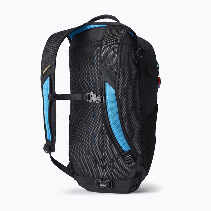 Gregory Nano 18 l techno negru oraș negru rucsac de oraș 6