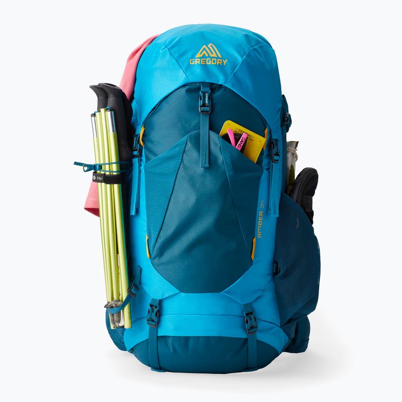 Rucsac de trekking pentru femei Gregory Amber 34 l RC coral albastru 3