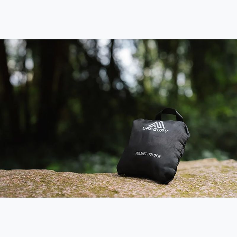 Suport pentru cască Gregory Packable Helmet obsidian black 7