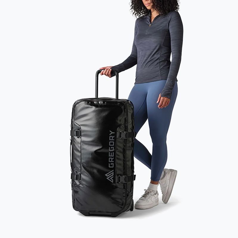 Geantă de călătorie Gregory Alpaca Wheeled Duffel 100 l obsidian black 5
