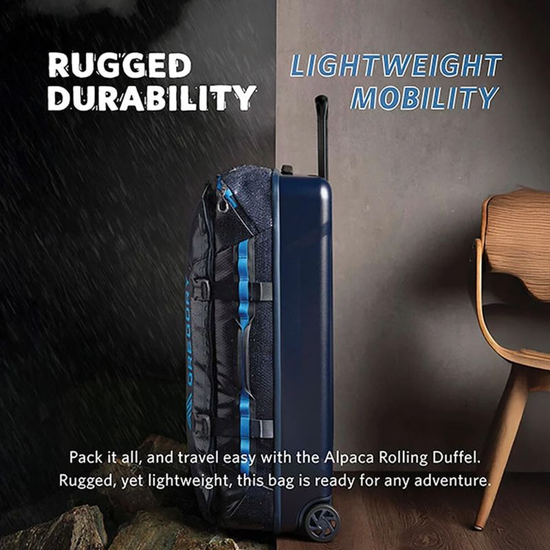 Geantă de voiaj Gregory Alpaca Wheeled Duffel 100 l slate blue 4