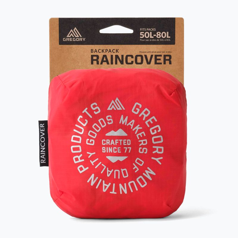 Husă pentru rucsac Gregory Raincover 50-80 l beaming red 2