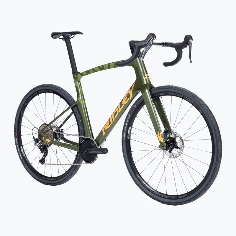 Gravel bike Ridley Kanzo Fast GRX800 1x KAF01As verde SBIKAFRID009 2