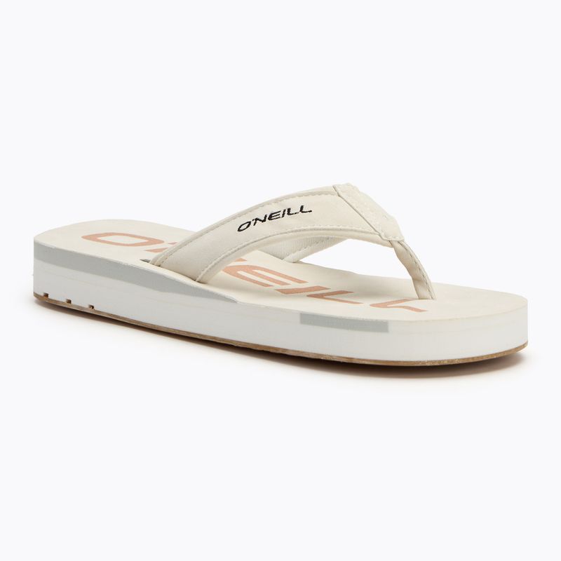 O'Neill Jacky Low flip flops alb strălucitor pentru femei