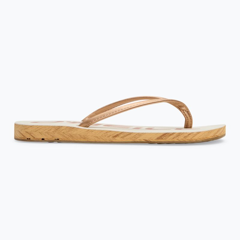 Flip flops O'Neill Pinetree Low pentru femei, alb strălucitor 2