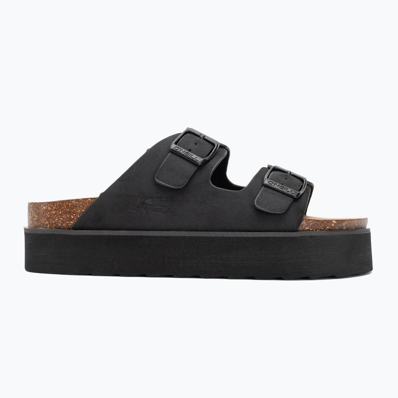 Papuci pentru femei O'Neill Sandy Platform Slider Low black 2