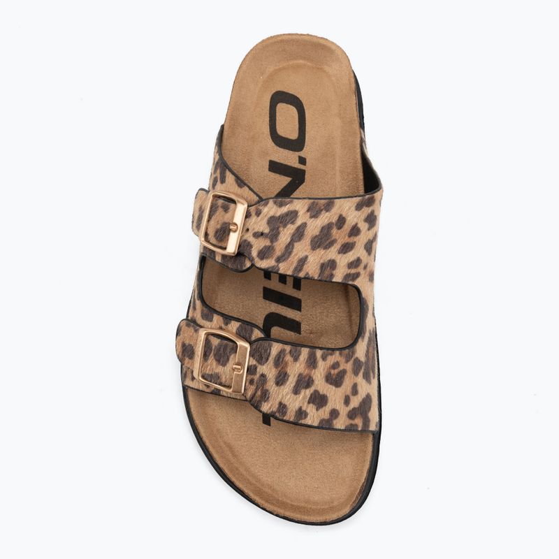 Papuci pentru femei O'Neill Sandy Low leopard 5