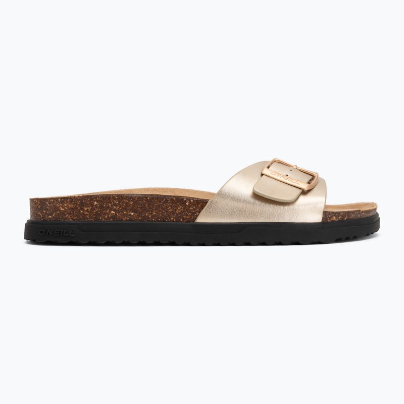 Papuci pentru femei O'Neill Solana Low gold 2