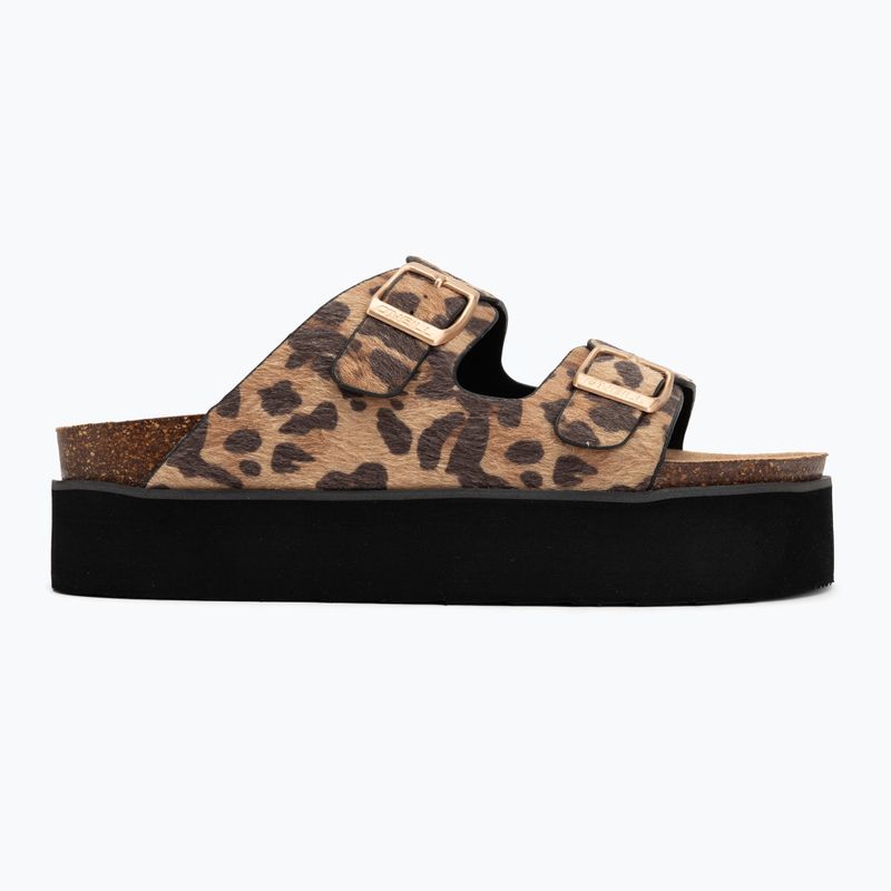 Papuci pentru femei O'Neill Sandy Platform Low leopard 2