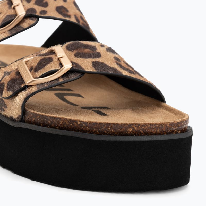 Papuci pentru femei O'Neill Sandy Platform Low leopard 7