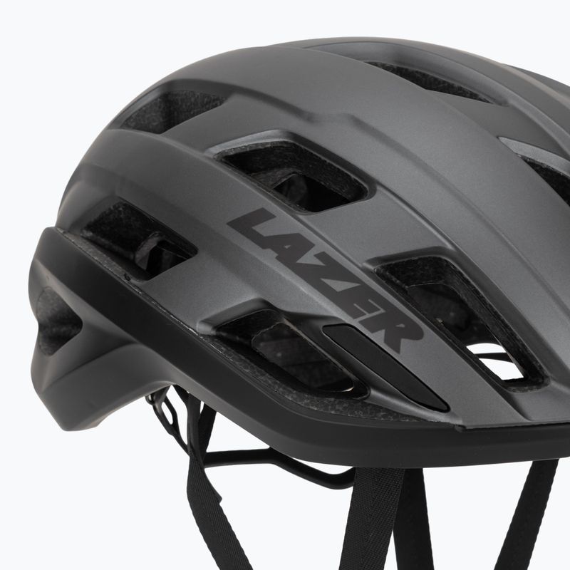 Cască de bicicletă Lazer Strada KinetiCore titan mat 7