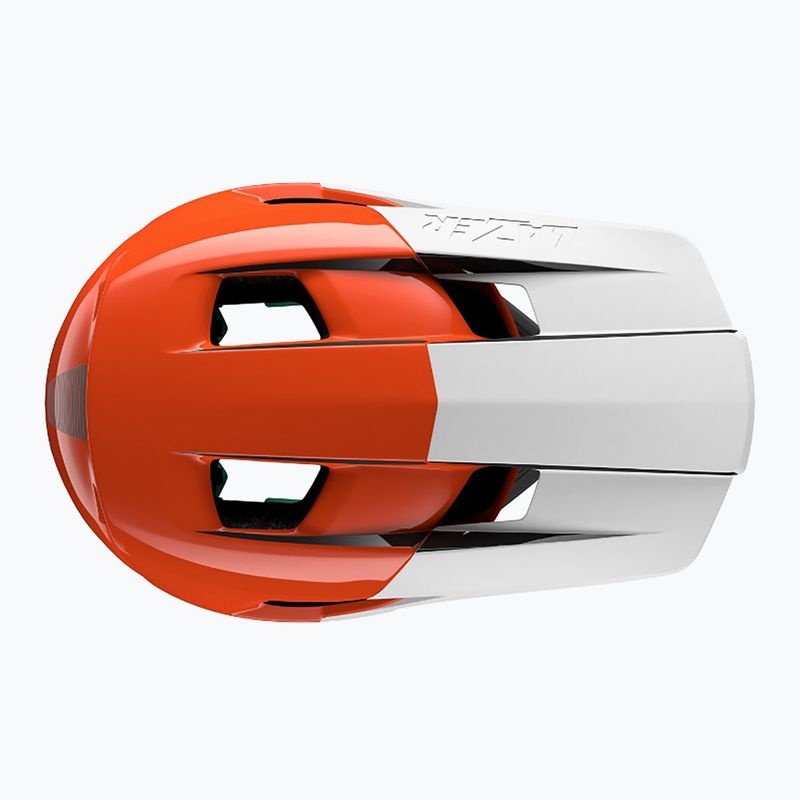 Cască de bicicletă Lazer Cage KinetiCore portocalie 5