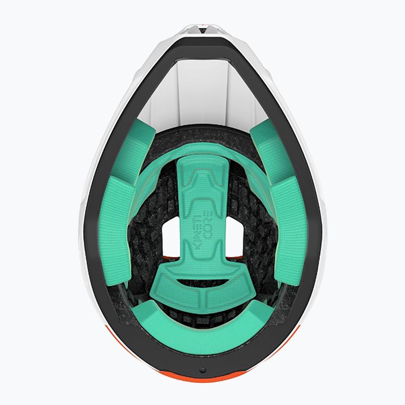 Cască de bicicletă Lazer Cage KinetiCore portocalie 6