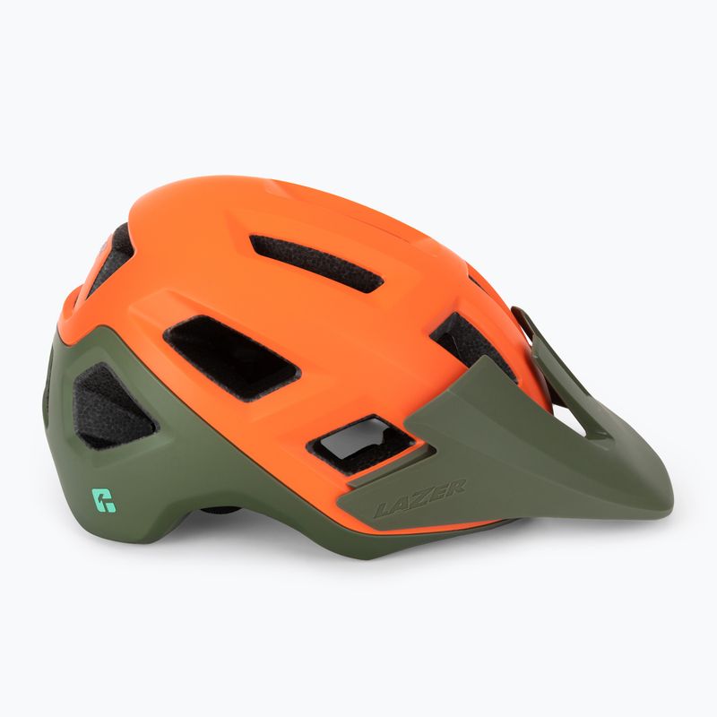 Cască de bicicletă Lazer Coyote KC CE-CPSC portocaliu-verde BLC223789178781 3