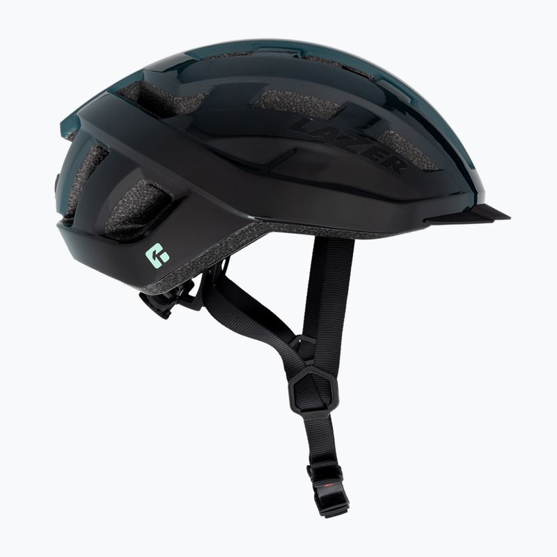 Cască de ciclism Lazer Codax KinetiCore + net dark green/black 4