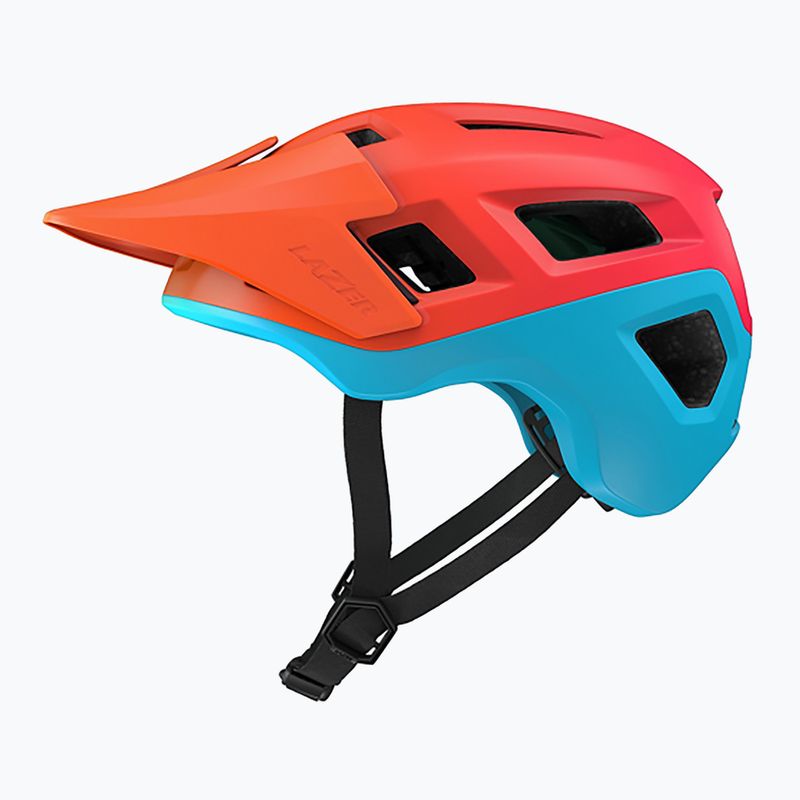 Cască de bicicletă Lazer Coyote KinetiCore mată sunset 2