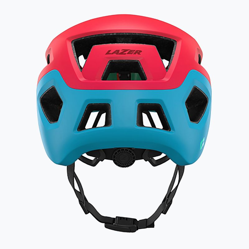 Cască de bicicletă Lazer Coyote KinetiCore mată sunset 4