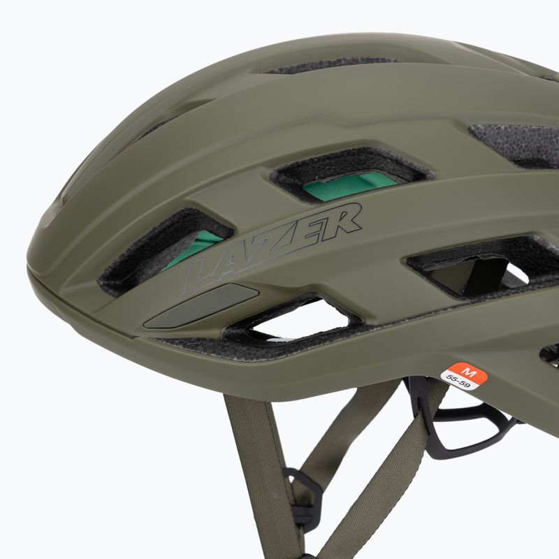 Cască de bicicletă Lazer Strada KinetiCore matte pine green 7