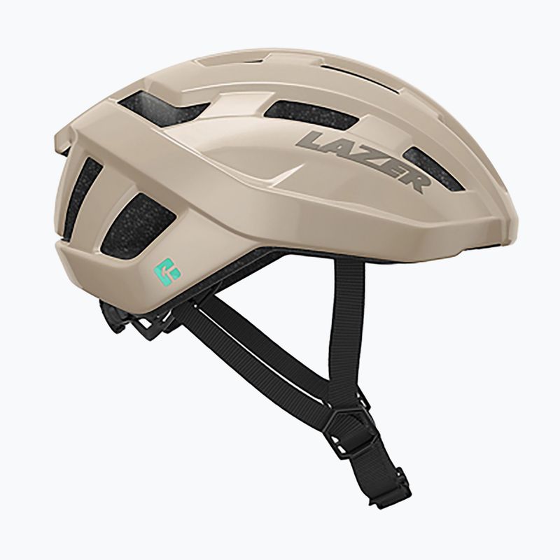 Cască de bicicletă Lazer Tempo KinetiCore latte