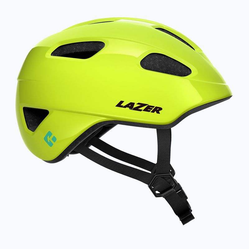 Cască de ciclism pentru copii Lazer Nutz 2.0 KinetiCore flash yellow