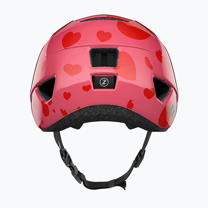 Cască de ciclism pentru copii Lazer Nutz 2.0 KinetiCore little hearts 4