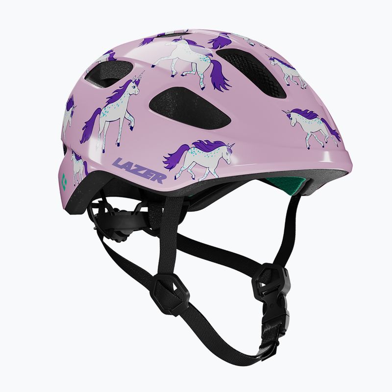 Cască de ciclism pentru copii Lazer Nutz 2.0 KinetiCore unicorns