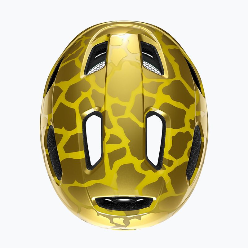 Cască de ciclism pentru copii Lazer Pnut 2.0 KinetiCore golder giraffe 5