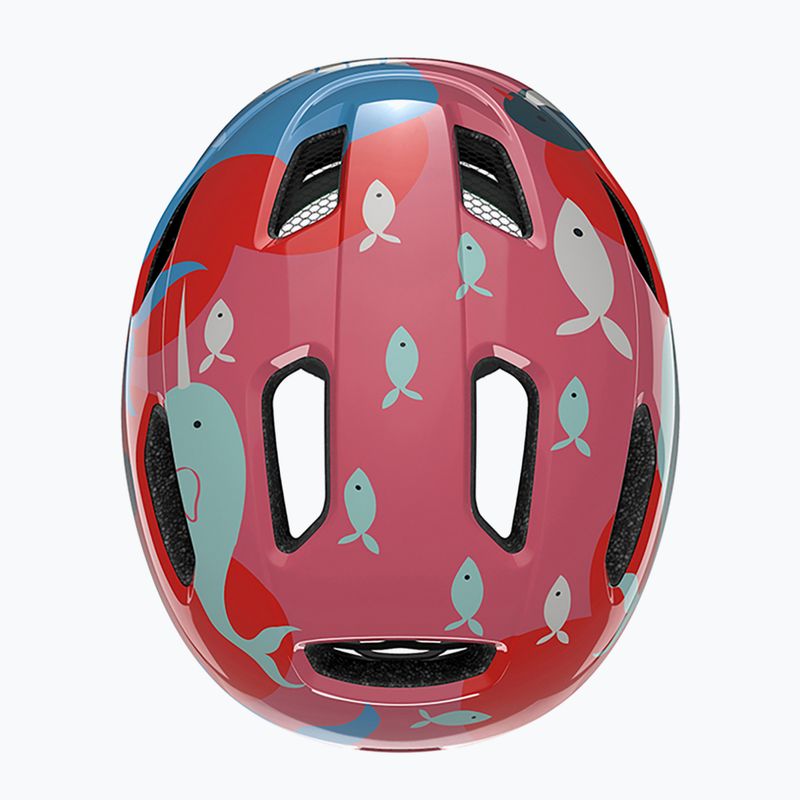 Cască de ciclism pentru copii Lazer Pnut 2.0 KinetiCore ocean life 12