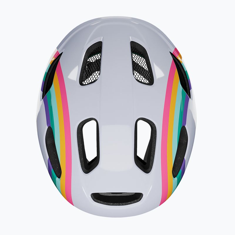 Cască de ciclism pentru copii Lazer Pnut 2.0 KinetiCore rainbow 6