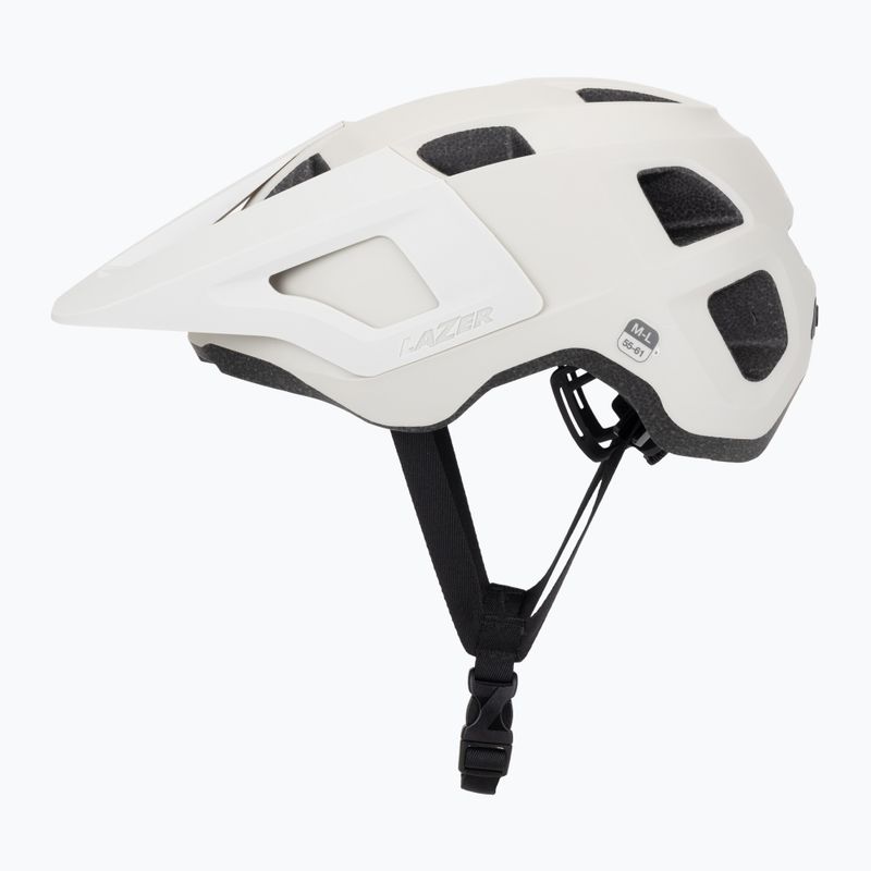 Cască de ciclism Lazer Lupo KinetiCore matte white stone 3