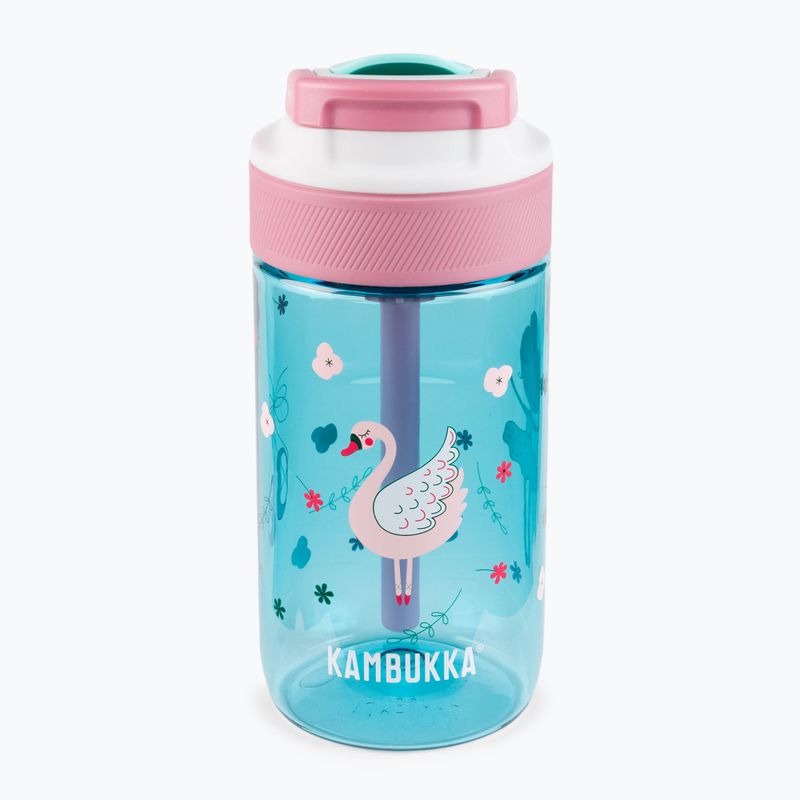 Sticluță de călătorie pentru copii Kambukka Lagoon albastru și roz 11-04031 2
