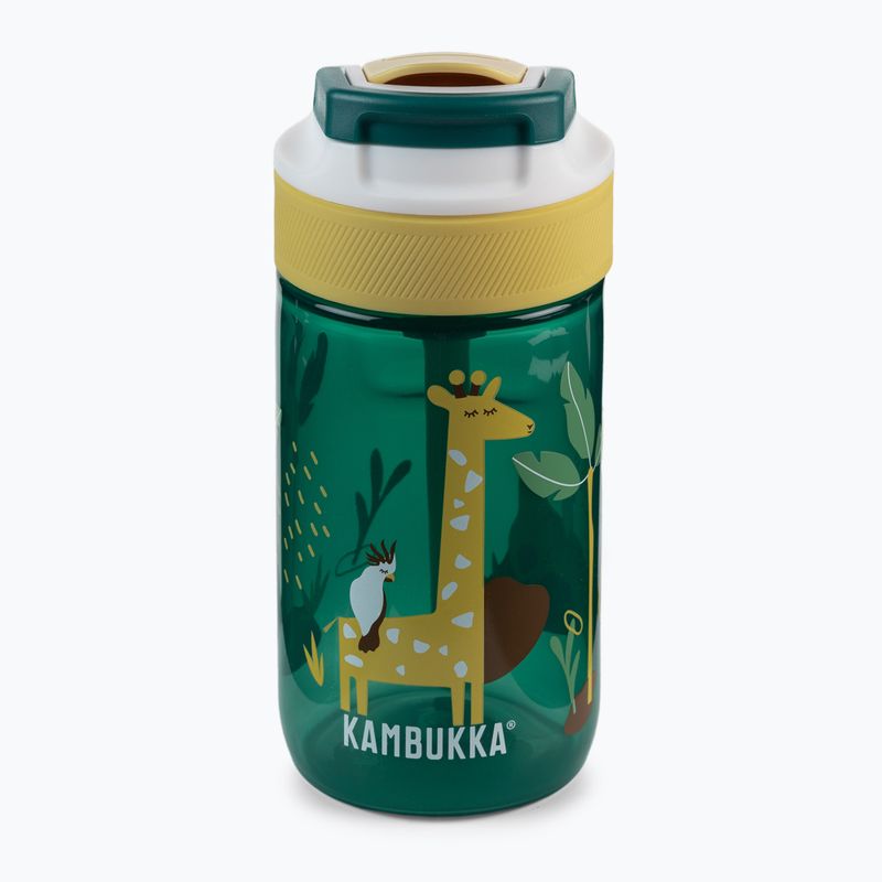 Sticlă turistică verde-galbenă din laguna Kambukka Lagoon 11-040 2