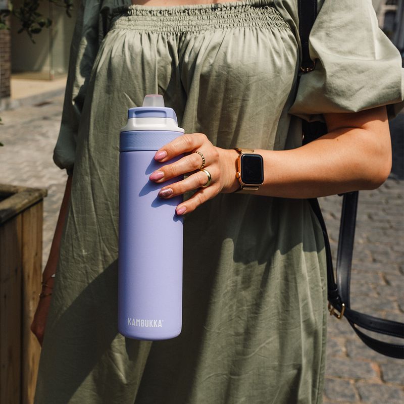 Sticlă termică Kambukka Lagoon Insulated 600 ml Digital Lavender 7