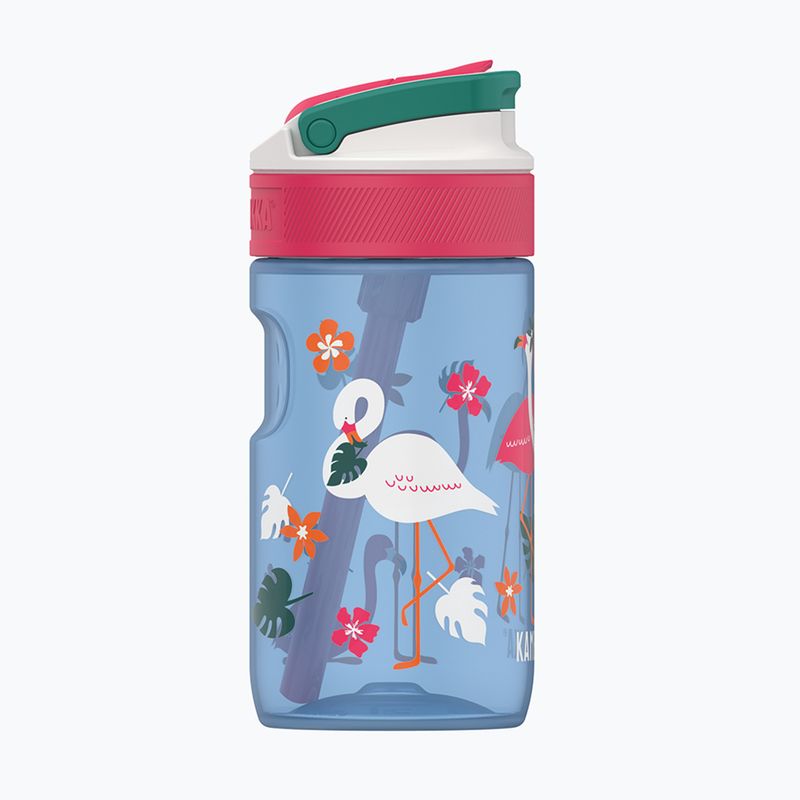 Sticlă de turism Kambukka Lagoon 400 ml blue flamingo 2