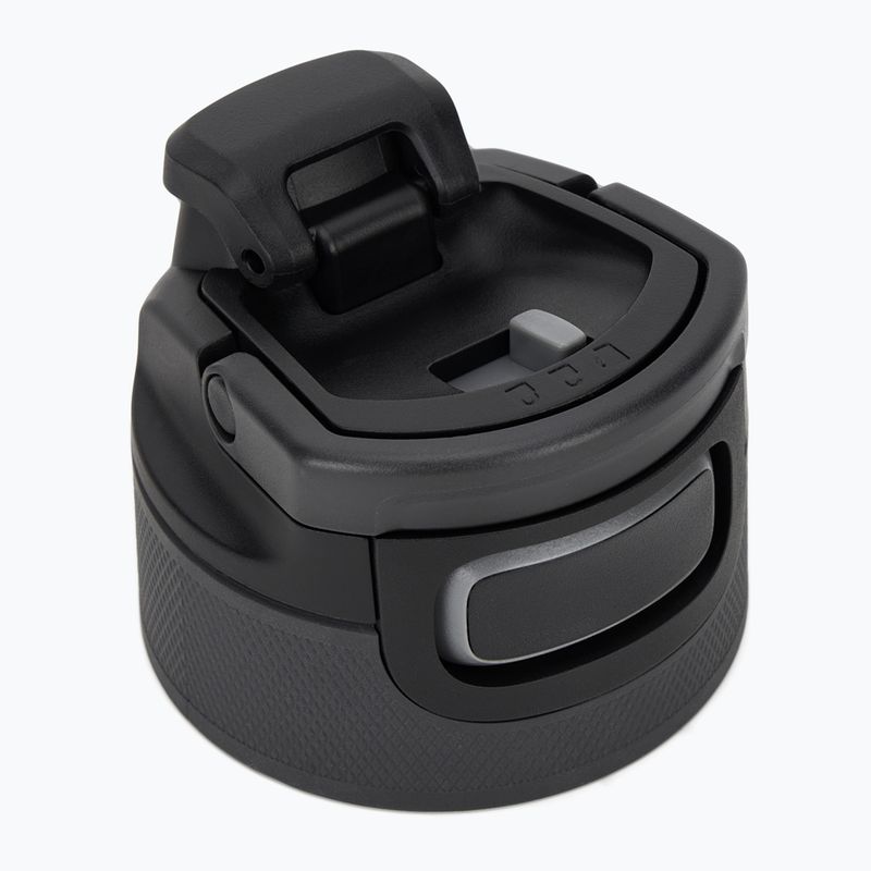 Capac pentru cană Kambukka 3în1 Hydration Elton black steel 4