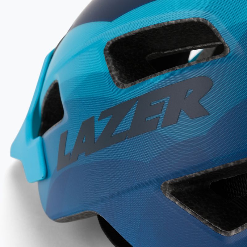 Cască de biciclist Lazer Chiru albastru BLC2207887985 6