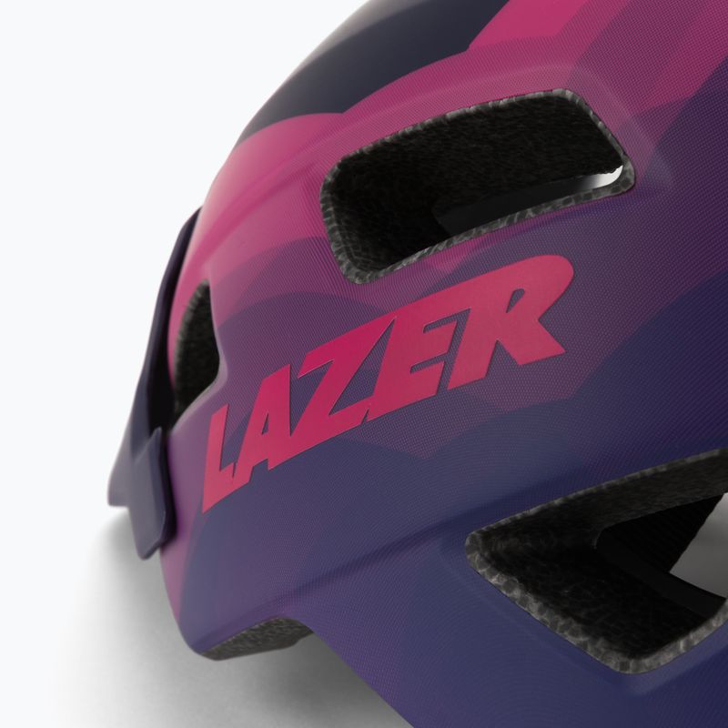 Cască de biciclist Lazer Chiru albastru-roz BLC220788888350 7
