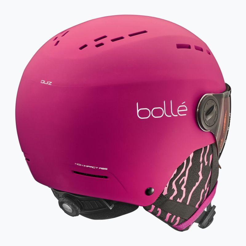 Cască de schi pentru copii  Bollé Quiz Visor Jr hot pink matte/orange gun 2