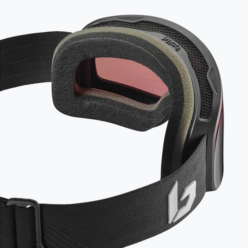 Ochelari de schi Bollé Nevada Small black corp matte/vermillon gun 2