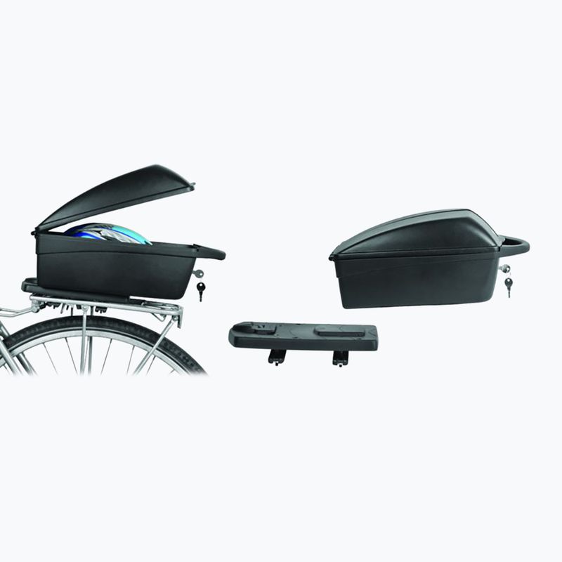 Geantă de bicicletă pentru portbagaj Polisport Top Case QRS 12 l black 7